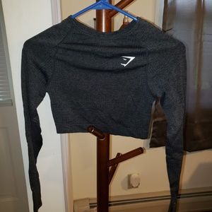 Gymshark seamless crop long sleeve NEVER WORN